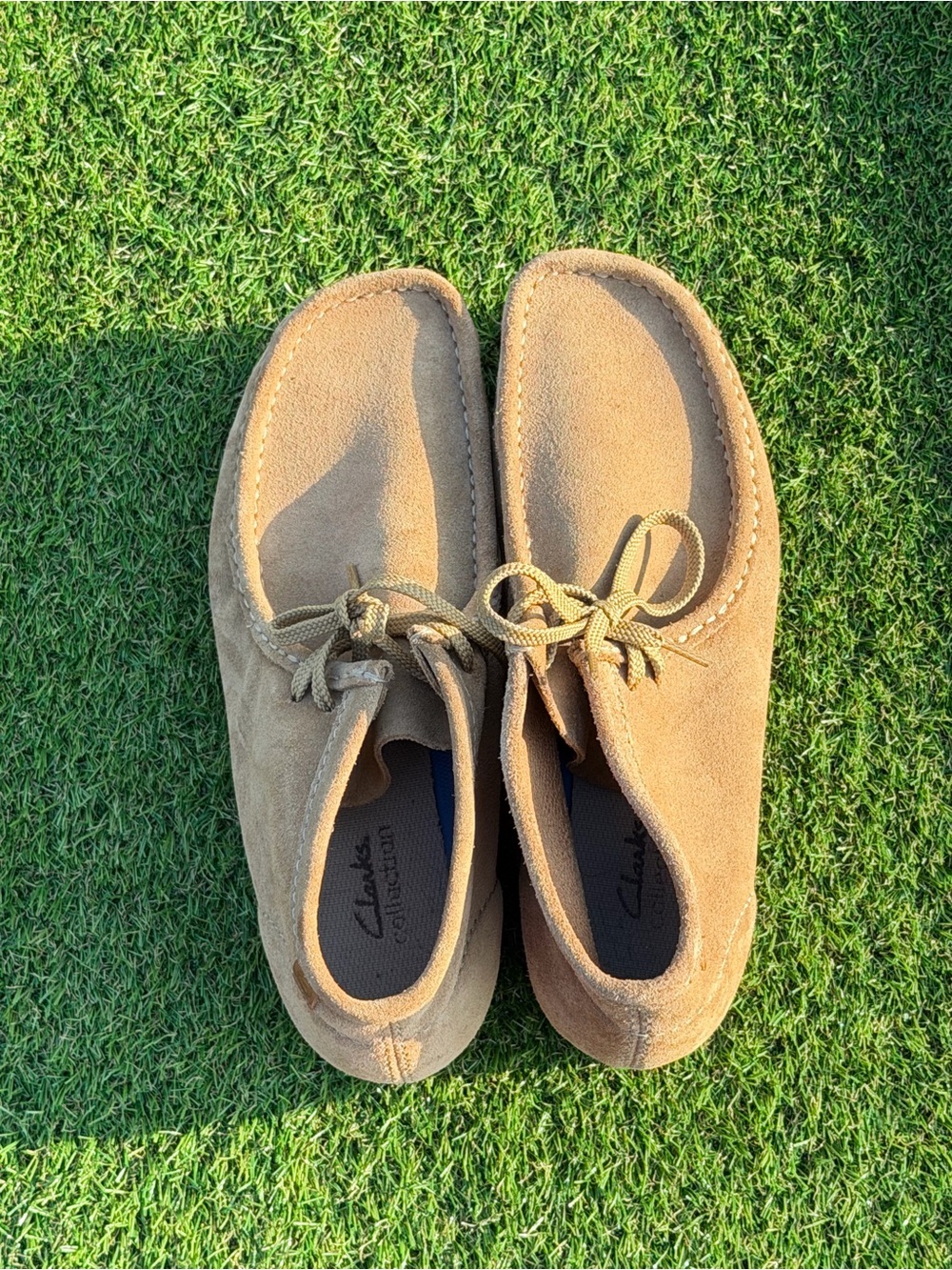 Clarks Originals Wallabee Boots Tan Suede Men’s 10.5